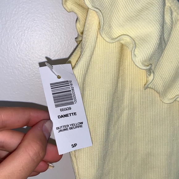 pastel yellow bodysuit - Picture 3 of 4